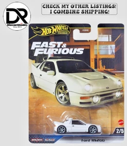 Hot Wheels 2024 - Fast & Furious - Ford RS200 in White - Picture 1 of 3