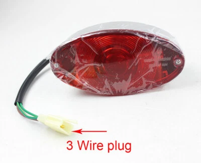 Luz de freno trasera de plástico 12V para Honda Monkey Z50 Z50R Z50J Z50A Gorilla Foto 1 de 4