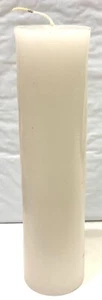 Vela sin perfume color blanco pilar 1/2 lb Cirio/Velon Blanco Sin Olor de 1/2 lb - Imagen 1 de 1