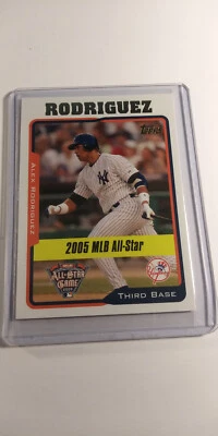 2005 Topps Updates & Highlights #UH176 Alex Rodriguez - Image 1 of 2