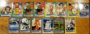 Digimon Animated Series 1 Trading Cards Partial Set 13 of 34 Upper Deck 2 Holos!