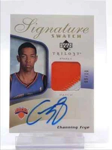 CHANNING FRYE 2005-06 UD TRILOGY SWATCH PATCH ROOKIE RC AUTO #09/10 - Picture 1 of 2