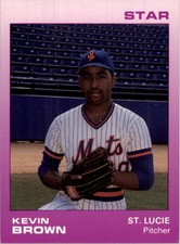 1988 St. Lucie Mets Star #3 Kevin Brown