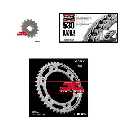 Kit de roda dentada 530 BMXR corrente natural, dianteira e traseira para Honda CBR954RR 2002-2003 - Imagem 1 de 4