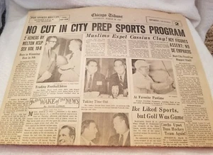 Chicago Tribune 3/29/69 "No Cut in the City Prep Sports Program" Newspaper - Picture 1 of 2