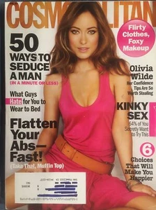 COSMOPOLITAN MAGAZINE APRIL 2011 Kinky Sex 50 Ways To Seduce A man - Picture 1 of 2