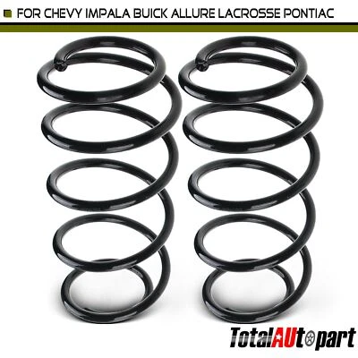 2x Muelles helicoidales para Buick Regal Century Allure Chevrolet Impala Pontiac delantero Foto 1 de 4