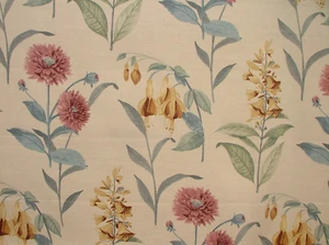 2.4m Prestigious Textiles Bloomingdale Chambray Stoff Kissen Vorhang - Bild 1 von 7