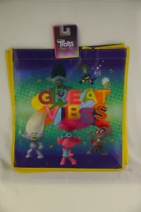 DreamWorks Trolls World Tour Great Vibes Tote Halloween Shopper Bag NWT - Picture 1 of 2