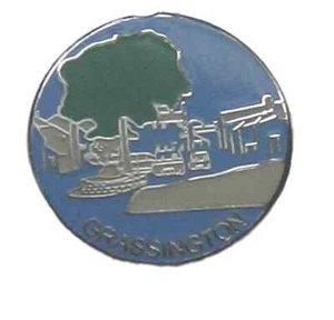 Grassington Quality Enamel Lapel Pin Badge - Picture 1 of 2