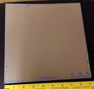 Mingda PEI Magnetic Build Plate, 9.25x9.25inchs (235x235mm) New Open Box - Picture 1 of 10