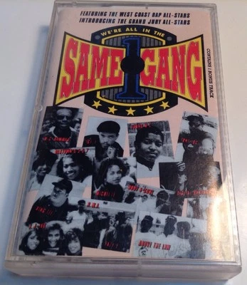 WE'RE ALL IN THE SAME GANG Tape Cassette VARIOUS ARTIST 1990 W4-26241 786061C - Image 1 of 4