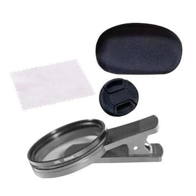 52mm CPL Phone Improve Color Saturation and Contrast Attachment for Most - Image 1 of 4