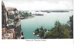 New York Central Lines "Among the Thousand Islands" unused 1900's postcard - Picture 1 of 2