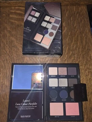 NUEVO Caja Laura Mercier Luxe Cartera de Colores para Ojos y Mejillas 9 Sombras 2 Rubor Foto 1 de 4