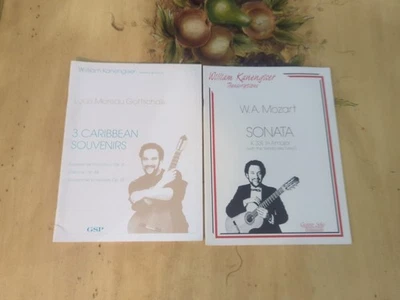 Libros raros transcripciones de William Kanengiser para guitarra clásica Foto 1 de 4