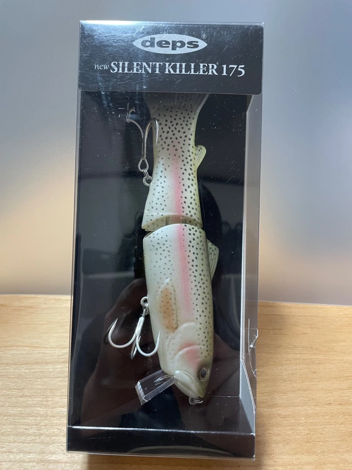 deps nuevo SILENT KILLER 175 #94 Real Trucha Swimbait señuelo sin usar tobogán nadador Foto 1 de 4