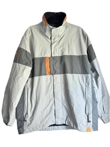 BONFIRE Men’s Silver Series Gray Snowboarding Skiing Jacket Sz L Beautiful! - Picture 1 of 7