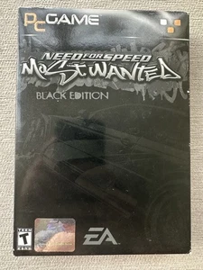 Need For Speed Most Wanted Black Edition PC CIB with Manual + Bonus DVD - Picture 1 of 12