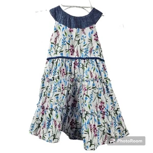 Penelope Mack Ltd Sleeveless Tiered Floral Dress for Baby Size 12 Months - Picture 1 of 5