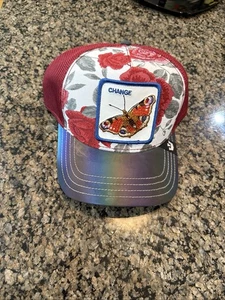 Goorin Bros Farm LIMITED EDITION Butterfly ‘Change’ Trucker Hat 💯 Auth - Picture 1 of 5