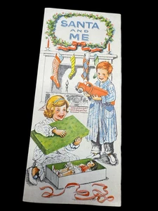 Vintage Santa And Me Bild Kartenhalter Papierrahmen - Bild 1 von 11