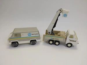 Tiny Tonka Bell System Bucket Truck Boom And Repair Van - Picture 1 of 19