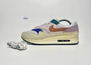 Nike Air Max 1 87 Premium PRM Luxe Corduroy Tan Lines Unisex Grain Gold Suede - Bild 1 von 22