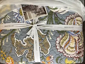 Levtex Home Angelica Reversible FULL / QUEEN Quilt & Shams Set Blau Multi-Neu - Bild 1 von 9