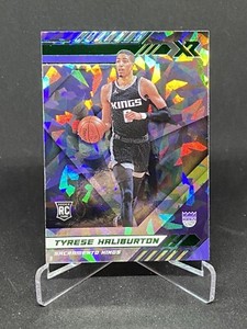 2020-21 Chronicles XR Tyrese Haliburton #291 GREEN CRACKED ICE FANATICS RC