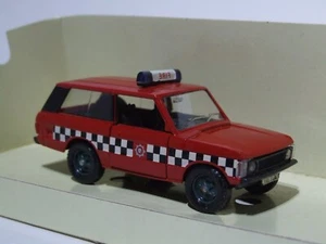 Verem Maßstab 1:43 1991 Fire Range Rover - braucht Arbeit - Bild 1 von 8