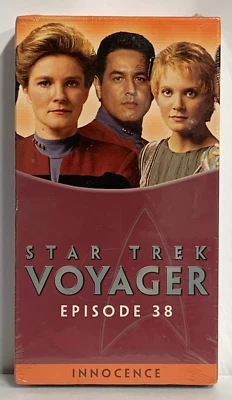 STAR TREK VOYAGER Ep. 38 Innocence SEALED VHS Paramount  TV Series - Imagem 1 de 4