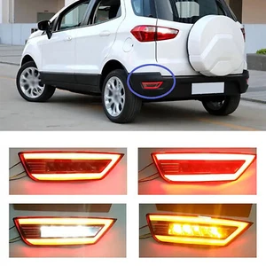 Car Rear Tail Bumper Reflector Light For Ford Focus Hatchback 09-13 Left&Right - Picture 1 of 10