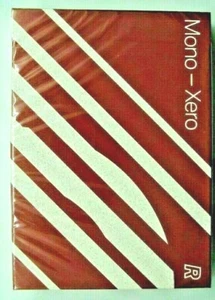 Mono Xero R Red Playing Cards Deck Cartamundi Limited 1 of 2,500 New Sealed - Picture 1 of 5