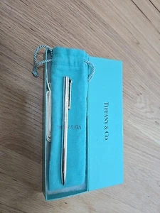 Tiffany & Co Silber Kugelschreiber mit Etui Neu im Originalkarton - Bild 1 von 10