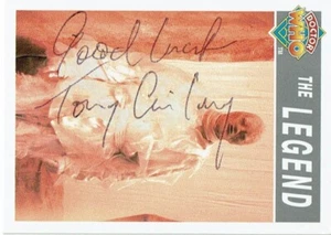 Antonio Ainley Mano Firmado Doctor Who Cornerstone Comercio Carta The Leyenda No - Imagen 1 de 2
