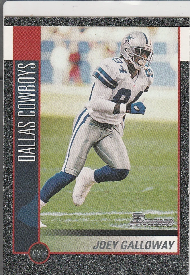 Joey Galloway Cowboys 2002 Bowman Silver SP 30/250 - Image 1 of 1