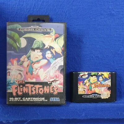 Mega Drive FLINTSTONES (NI) *Works on Genesis* Sega PAL REGION FREE - Image 1 of 4