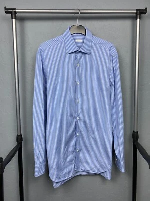 Barba Napoli Vintage Mens Striped Long Sleeve Shirt Size L - Image 1 of 4