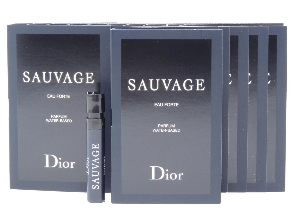 DIOR SAUVAGE EAU FORTE PARFUM 1.0ml .03fl oz x 10 COLOGNE SPRAY SAMPLE VIALS - Image 1 of 1