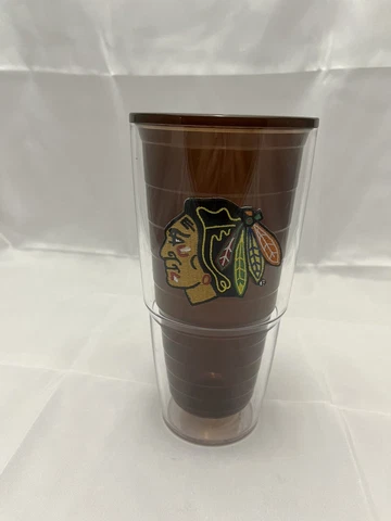 Tervis Made In USA Double Walled NHL Chicago Blackhawks Insulated Tumbler 24oz Cover