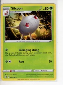 SILCOON LOST ORIGIN SET POKEMON CARD 007/196 NM/M - Picture 1 of 1