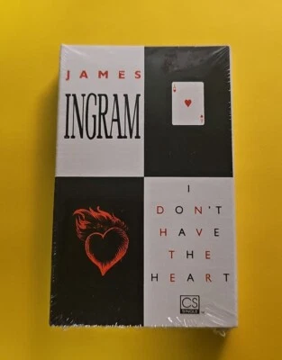 James Ingram - I Don’t Have The Heart Cassette Single SEALED  - Image 1 of 4