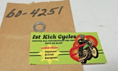 NOS TRIUMPH 650 T120 TR6 BONNEVILLE MARCO BLOQUEO ARANDELA HERRAJES 60-4251 Foto 1 de 3