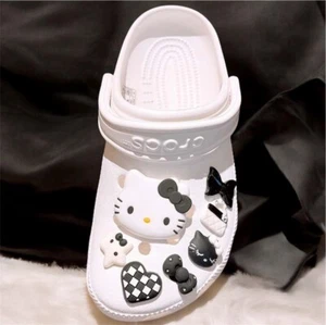 Sanrio Hello Kitty Adorable Shoe Jibbitzs Set Charms 7pcs NEW - Picture 1 of 1