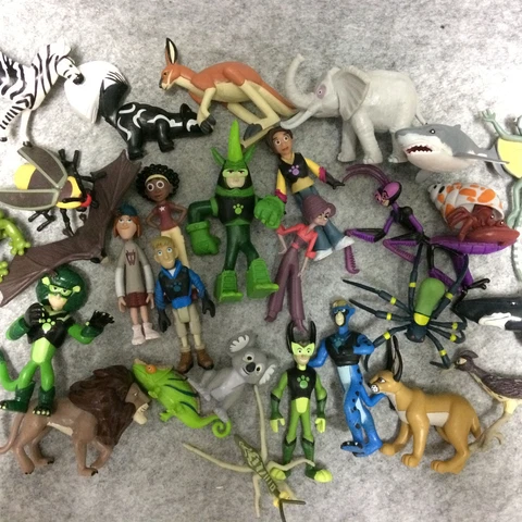 3pcs Wild Kratts Collection Action Figure Loose Toy (Send At Random) Cover