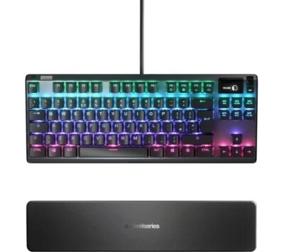 STEELSERIES Apex Pro TKL Wired Gaming Keyboard - Black - 2023 Model - Image 1 of 4