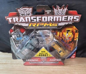 Transformers RPMS: Landmine VS Rampage Battle Series #6 of 8 New - Picture 1 of 2