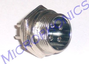 4 PIN CHASSIS MOUNTING COMMUNICATION MICROPHONE SOCKET - Picture 1 of 1