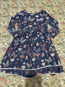 Lovely Little Girls Mantaray Dress. Debenhams. 3-4 Years - Picture 1 of 2